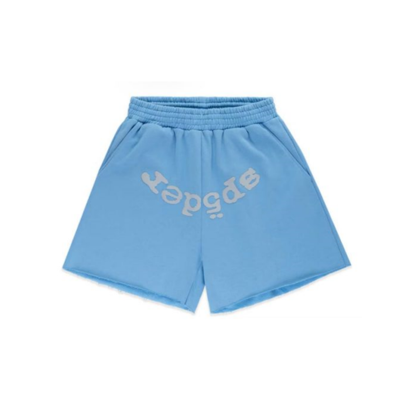 Sp5der -OG Web V2 Sweatshort-SB006SS25DBL