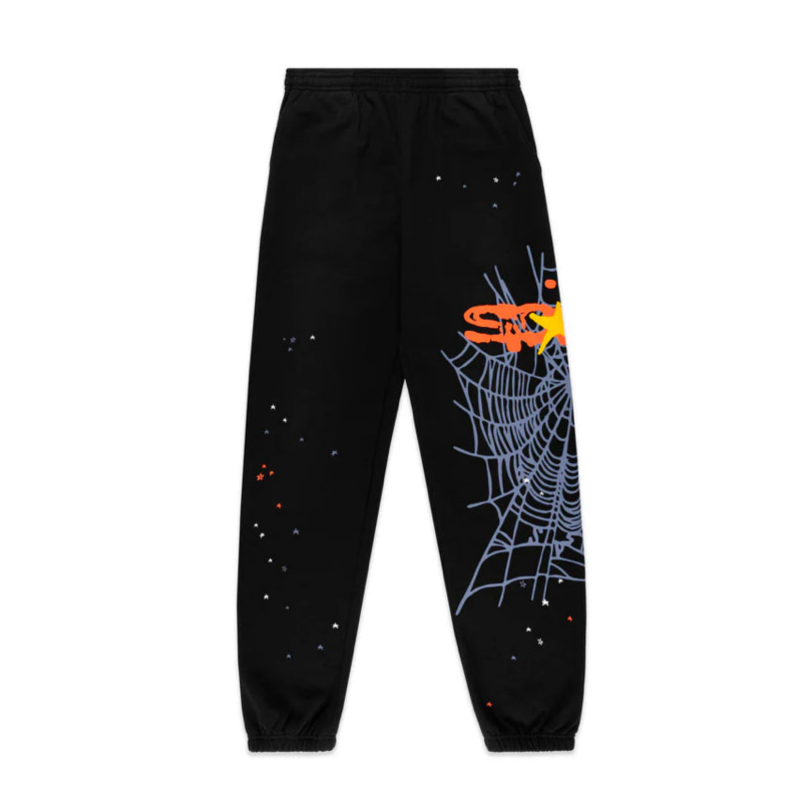 SP5DER-HEAVY WEB SWEATPANT-SB003SS25BLK