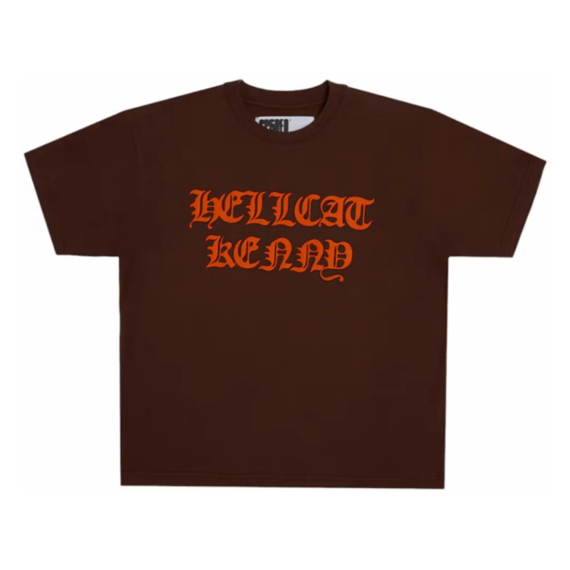 Sp5der Hellcat Kenny Tee Brown