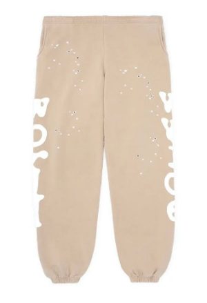 Sp5der Beluga Sweatpants Sand