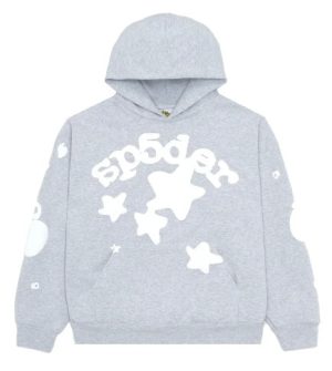 Sp5der Beluga Hoodie Heather Grey