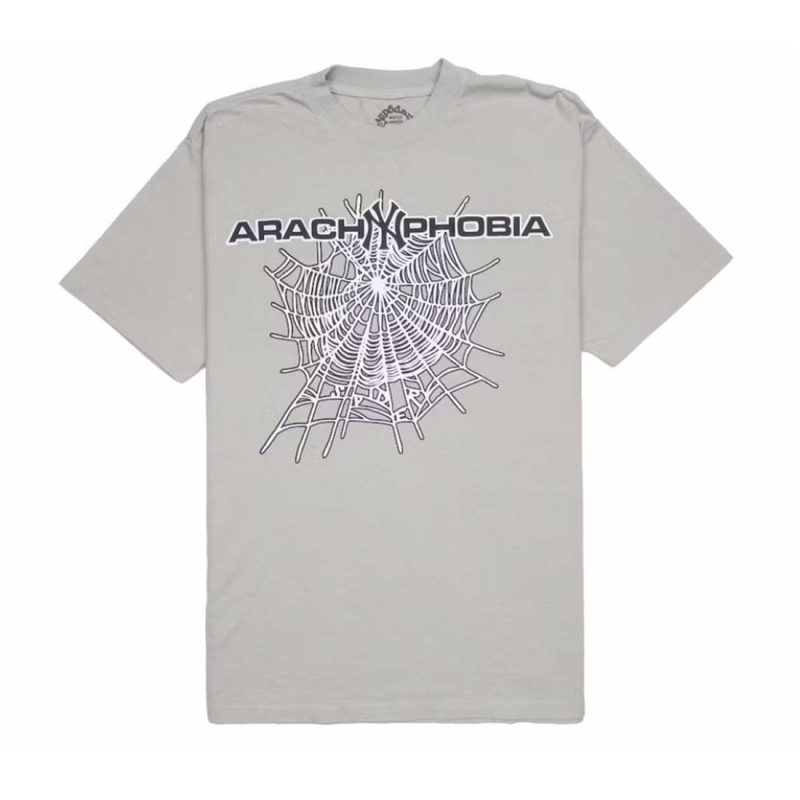 Sp5der Arach NY Phobia Tee Grey