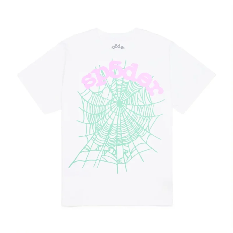 Sp5der OG Web Tee White
